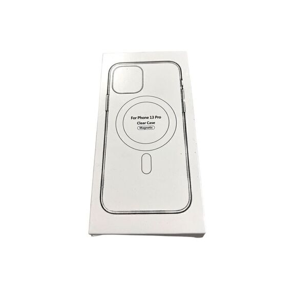 2x Magnetic Phone Case for 13 Pro/13 Pro Max (Clear) - Picture 1 of 4